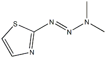 2-(3,3-DIMETHYL-1-TRIAZENO)-1,3-THIAZOLE 结构式