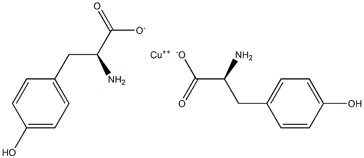 COPPERDITYROSINE,,结构式