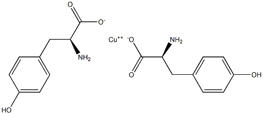 COPPERDITYROSINE 化学構造式