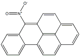 NITROBENZO(A)PYRENE,,结构式