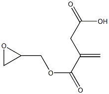 ITACONICACID,2,3-EPOXYPROPYLDIESTER Structure