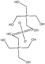 PHOSPHONIUM,TETRAKIS(HYDROXYMETHYL)-,SULPHATE Struktur