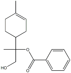 PARA-MENTH-1-ENE-8,9-DIOLBENZOATE,,结构式
