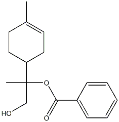 PARA-MENTH-1-ENE-8,9-DIOLBENZOATE 化学構造式