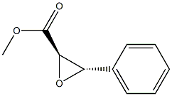 METHYLTRANS-3-PHENYL-2,3-EPOXYPROPANOATE Structure