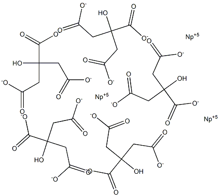 NEPTUNIUMCITRATE 结构式