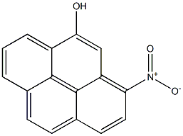 9-MONOHYDROXY-1-NITROPYRENE 结构式