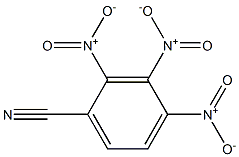 TRINITROBENZONITRILE Structure