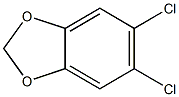 4,5-DICHLOROMETHYLENEDIOXYBENZENE Structure