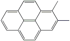 DIMETHYLPYRENE 化学構造式