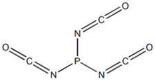 PHOSPHORUSTRI-ISOCYANATE 化学構造式