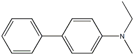 N-ETHYL-N-METHYL-4-AMINOBIPHENYL 化学構造式