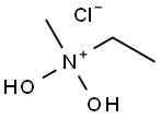 MONOMETHYLDIHYDROXYETHYLAMMONIUMCHLORIDE 化学構造式