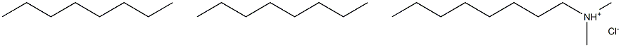 METHYLTRICAPRYLMETHYLAMMONIUMCHLORIDE Struktur