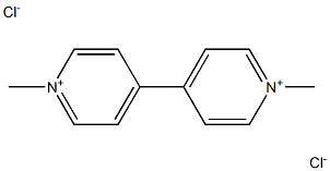 1,1'-DIMETHYL-4,4'-BIPYRIDYLIUMDICHLORIDE Structure