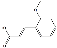 ORTHO-METHOXYCINNAMICACID,,结构式