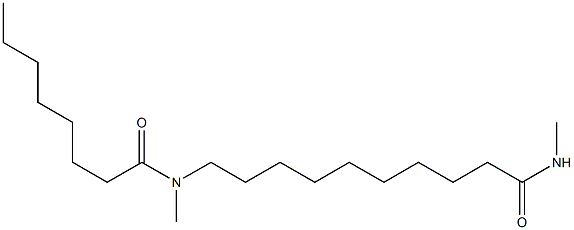 DIMETHYLCAPRYLAMIDECAPRAMIDE 化学構造式