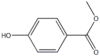 甲基对-羟基苯甲酸酯, , 结构式