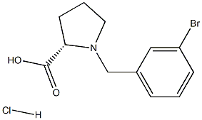 (S)-alpha-(3-bromo-benzyl)-proline hydrochloride