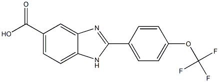 2-(4-Trifluoromethoxyphenyl)-1H-benzimidazole-5-carboxylic acid|