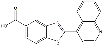 2-Quinolin-4-yl-1H-benzimidazole-5-carboxylic acid