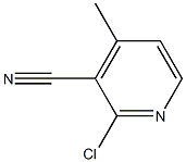 2-Chloro-4-methylpyridine-3-carbonitrile,,结构式