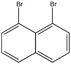 1,8-dibromonaphthalene Structure