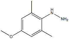 (4-Methoxy-2,6-dimethyl-phenyl)-hydrazine Struktur