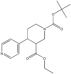 3,4,5,6-Tetrahydro-2H-[4,4']bipyridinyl-1,3-dicarboxylic acid 1-tert-butyl ester 3-ethyl ester|