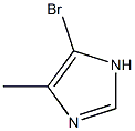 4-methyl-5-bromoimidazole Struktur