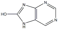 8-羟基嘌呤,,结构式