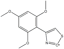 [4-(2,4,6-Trimethoxy-phenyl)-thiazol-2-yl]- Structure