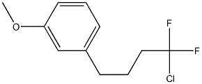 4-Chloro-4,4-difluoro-1-(3-methoxy-phenyl)-butane-