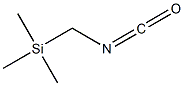 Trimethylsilylmethylisocyanate 60% in,,结构式