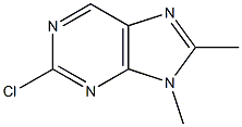  2-chloro-8,9-dimethyl-9H-purine