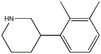 3-(2,3-dimethylphenyl)piperidine 结构式