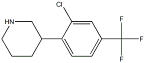 3-[2-chloro-4-(trifluoromethyl)phenyl]piperidine