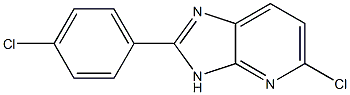 5-chloro-2-(4-chlorophenyl)-3H-imidazo[4,5-b]pyridine