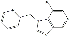 7-bromo-1-(pyridin-2-ylmethyl)-1H-imidazo[4,5-c]pyridine