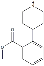 methyl 2-piperidin-4-ylbenzoate 化学構造式