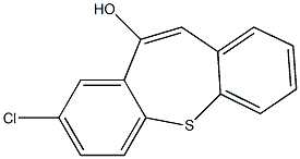 10-Hydroxy-8-Chloro dibenzo
[b,f]thiepine,,结构式