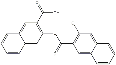 3-Hydroxy-2-naphthoic acid
(3-Hydroxy-naphthalene-2-carboxylic acid) 化学構造式