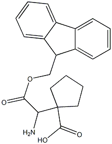 Fmoc-1-aminomethyl-cyclopentane carboxylic acid|