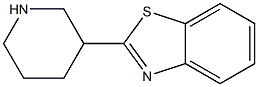 2-PIPERIDIN-3-YL-BENZOTHIAZOLE Structure