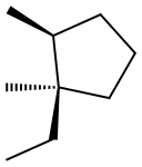 1,cis-2-dimethyl-1-ethylcyclopentane
