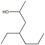 1-methyl-3-ethyl-1-hexanol Struktur