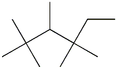 2,2,3,4,4-pentamethylhexane 结构式