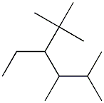 2,2,4,5-tetramethyl-3-ethylhexane Struktur