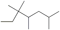 2,4,5,5-tetramethylheptane Struktur