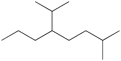 2-methyl-5-isopropyloctane Struktur